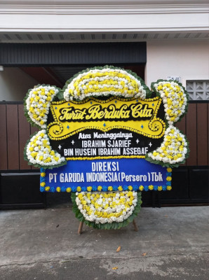 Papan Bunga Duka di Gunungkidul